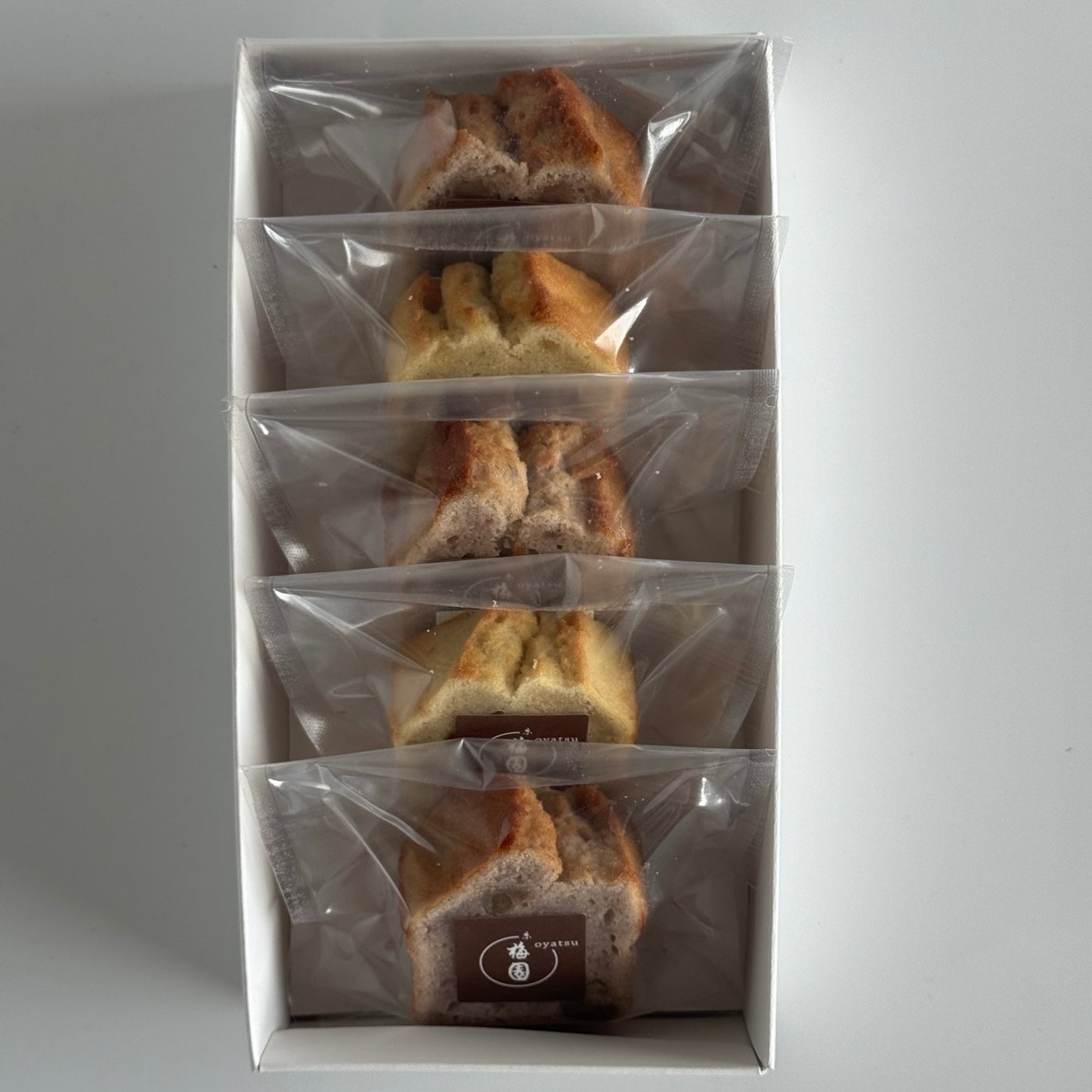 秋の蒸し焼きあんケーキ 「栗と林檎生姜」5個入